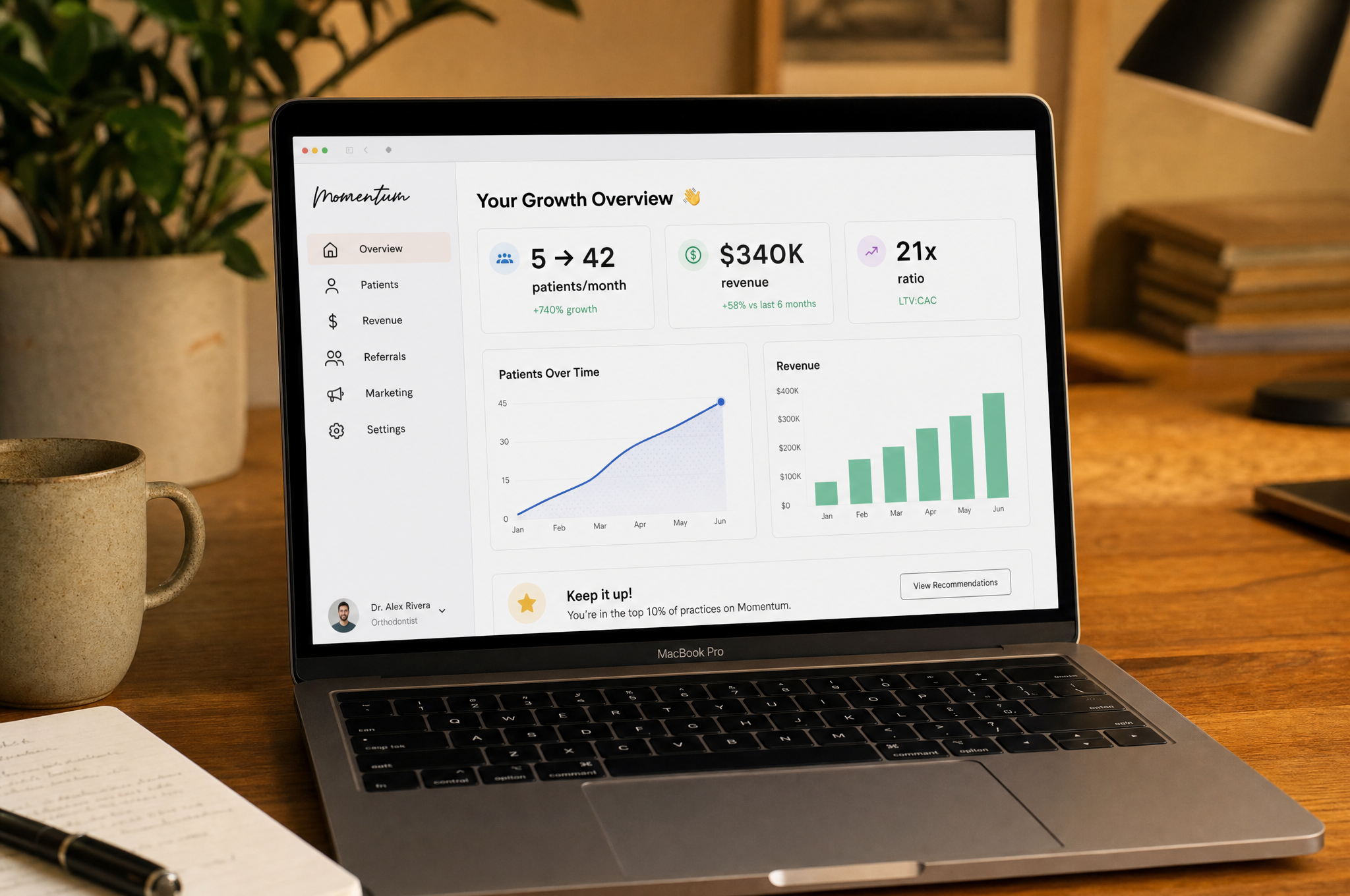 CAPI pipeline dashboard