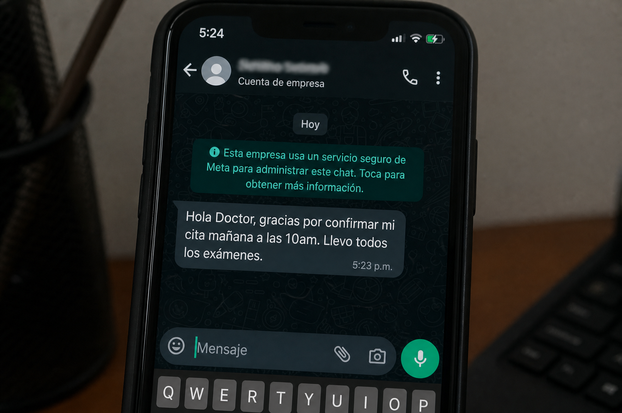 WhatsApp AI conversations